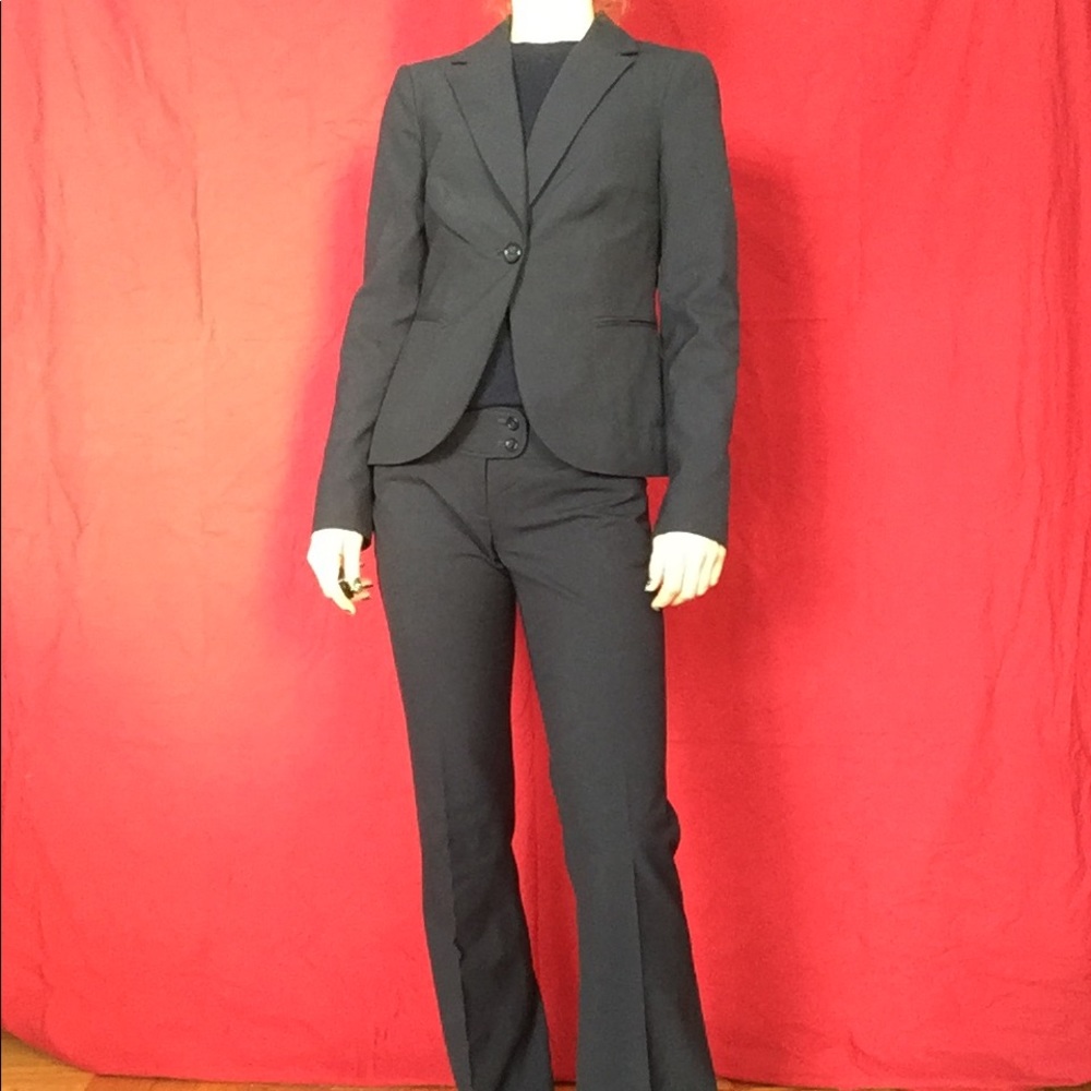 The Limited navy suit jacket